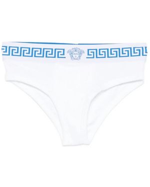 Versace Cotton-Jersey Briefs - Wit