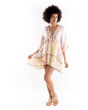 PHO® Firenze Korte Jurk - Roze