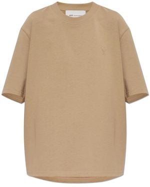 Ami Paris T-Shirts - Neutro