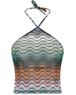 Missoni Sleeveless Tops - Gris