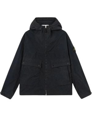 Stone Island Light Jackets - Azul