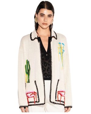 Akep Cardigans - Blanco