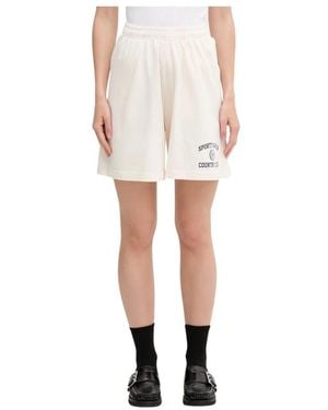 Sporty & Rich Short Shorts - Blanc