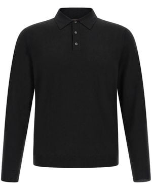 Zanone Polo Shirts - Noir