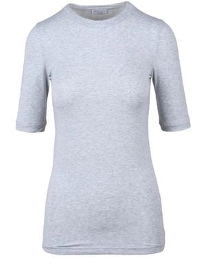 Brunello Cucinelli T-Shirts - Blue