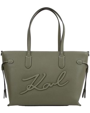KARL LAGERFELD Shopping Bags - Green