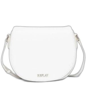 Replay Cross Body Bags - Blanc