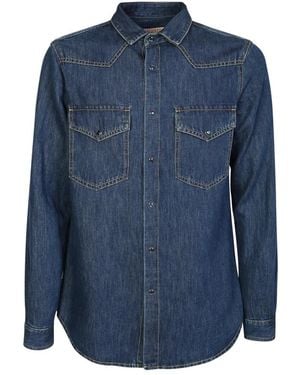Valentino Denim Shirts - Blue