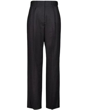 Blazé Milano Broeken ,Grijs ,Wol Fox Pants - Zwart