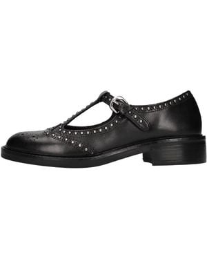 Emanuélle Vee Flat Shoes - Black