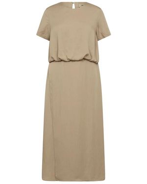 Mos Mosh Midi Jurken - Naturel