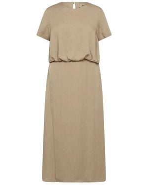 Mos Mosh Midi Jurken - Naturel