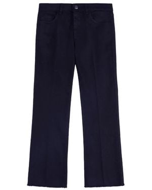 Fay Five-Pocket Stretch-Baumwolljeans - Blau