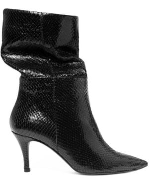 Ras Heeled Boots - Black