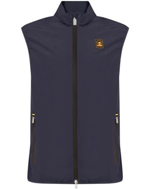 Ciesse Piumini Jassen ,Blauw ,Leer Gewatteerd Vest