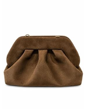 THEMOIRÈ Clutch - Braun