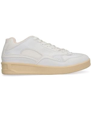 Jil Sander Panelled Low-Top Sneakers - Weiß