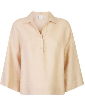 Eleventy Kimono Shirt - Naturel
