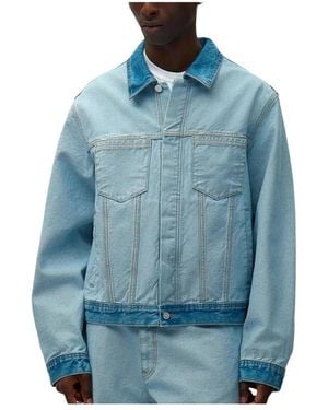 Arte' Jassen ,Blauw ,Denim Outerwear