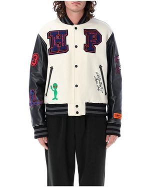 Heron Preston Bomber Jackets - Natural