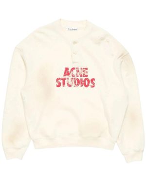 Acne Studios Sweatshirts - White