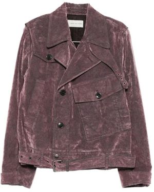 Dries Van Noten Light Jackets - Brown