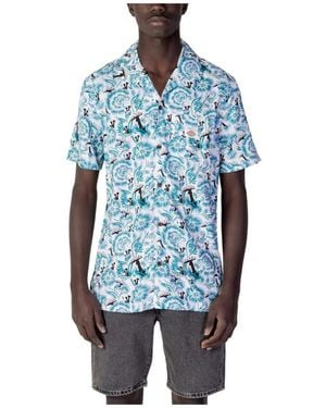 Dickies Short Sleeve Shirts - Blue