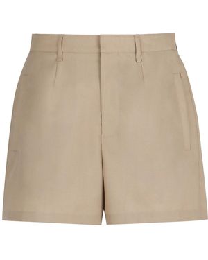 Fendi Short Shorts - Natural