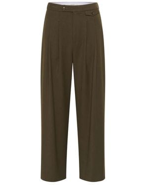 Gestuz Stilvolle Dark Beech Hose - Grün