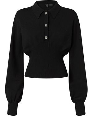Pinko Overhemden ,Zwart ,Rimontaggio Blouse