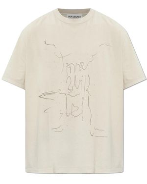 Our Legacy T-Shirts - Neutro