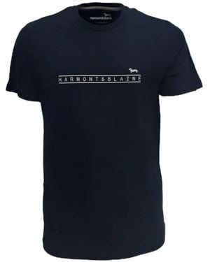 Harmont & Blaine T-Shirts - Blu