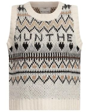 Munthe Round-Neck Knitwear - Neutro