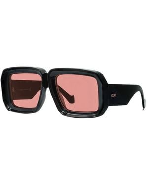 Loewe Signature Lw40064U Zonnebril - Zwart