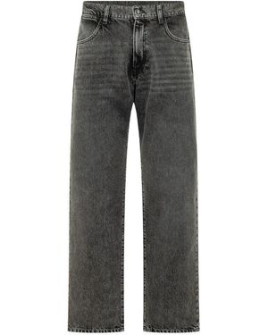 AMISH Jeans ,Zwart ,Katoen James Jeans - Grijs