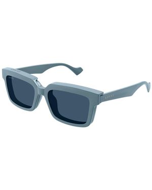 Gucci Square Acetate Sonnenbrillen - Blau