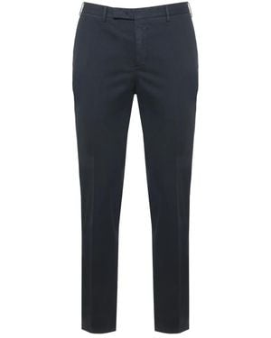 PT Torino Straight Trousers - Azul