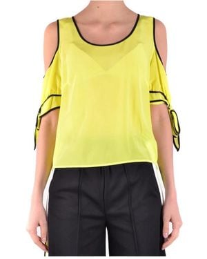 Pinko Sleeveless Tops - Yellow