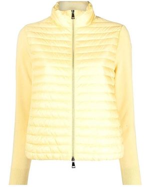 Moncler Stilvolle Jacke Für Männer Und Frauen - Gelb