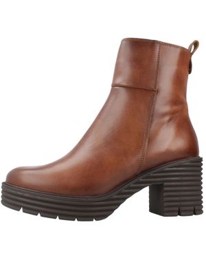 Porronet Heeled Boots - Marron