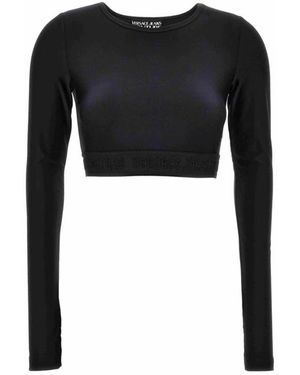 Versace Jeans Couture Long Sleeve Tops - Nero