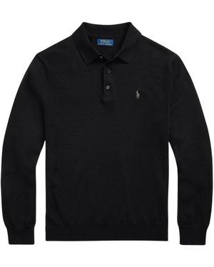 Polo Ralph Lauren Polo Van Merinowol - Zwart