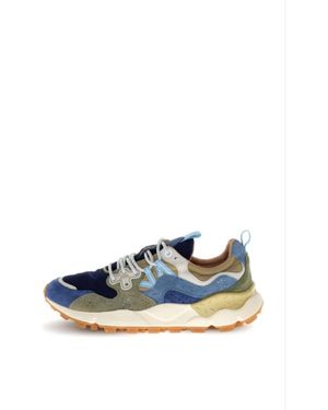 Flower Mountain Trainers - Blue