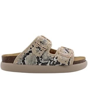 Scholl Sliders - Brown