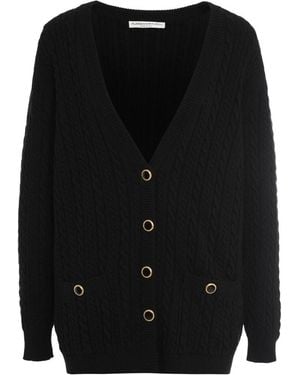 Alessandra Rich Cardigans - Black
