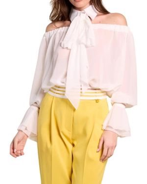 Elisabetta Franchi Blouses - Orange