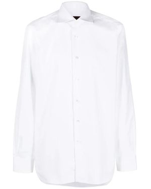 Barba Napoli Formal Shirts - White