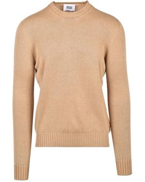 Alpha Studio Round-Neck Knitwear - Neutre