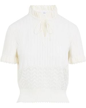 McQueen Knitwear - Blanco