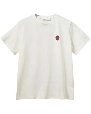 Sofie Schnoor T-Shirt Mit Grafischem Druck Snow - Weiß